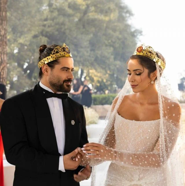 ناصيف زيتون ودانييلا رحمة يعلنان زواجهما رسمياً وينشران صورًا من حفل زفافهما