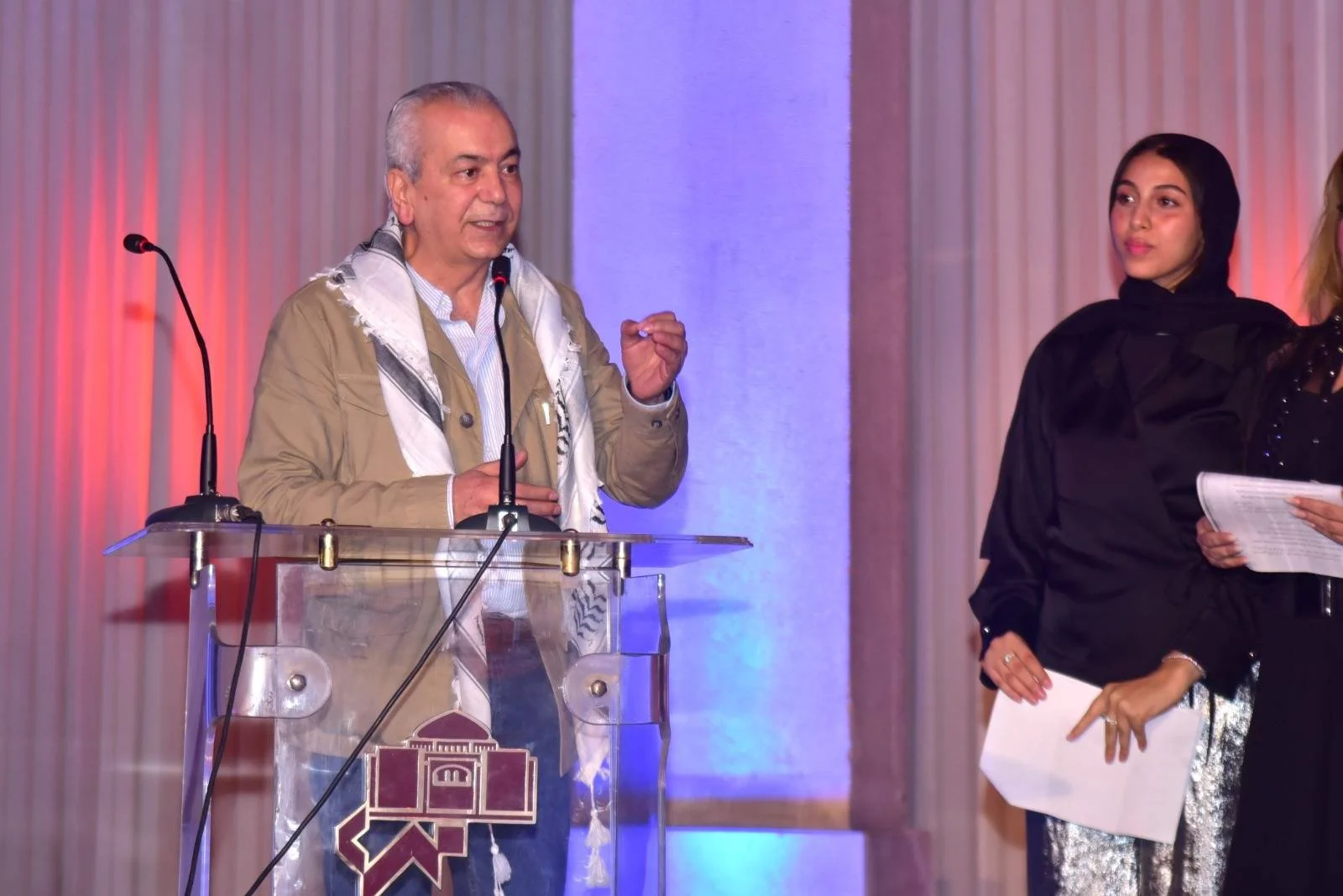 غنام غنام يرفض تصريحات إلهام شاهين حول تقسيم فلسطين