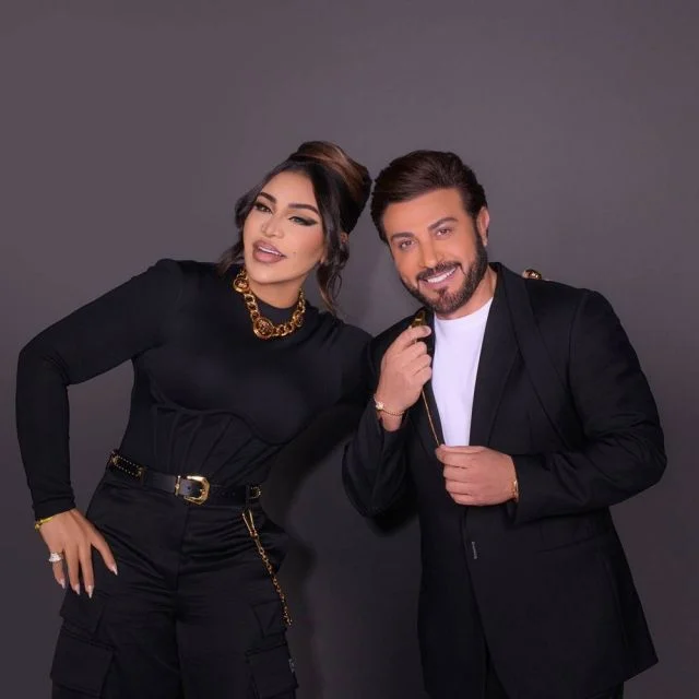 ماجد المهندس يبكي على المسرح بسبب مرض عبدالله الرويشد .. وأحلام تتفاعل