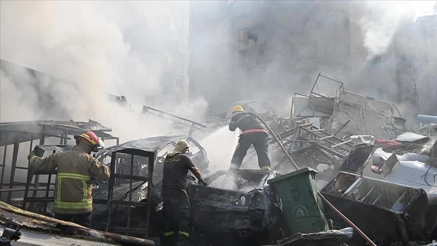 20 قتيلا بغارة إسرائيلية على قضاء جبيل شرقي لبنان