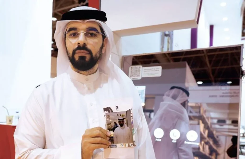 ابتكار إماراتي يضفي لمسة جمالية على معرض الشارقة للكتاب