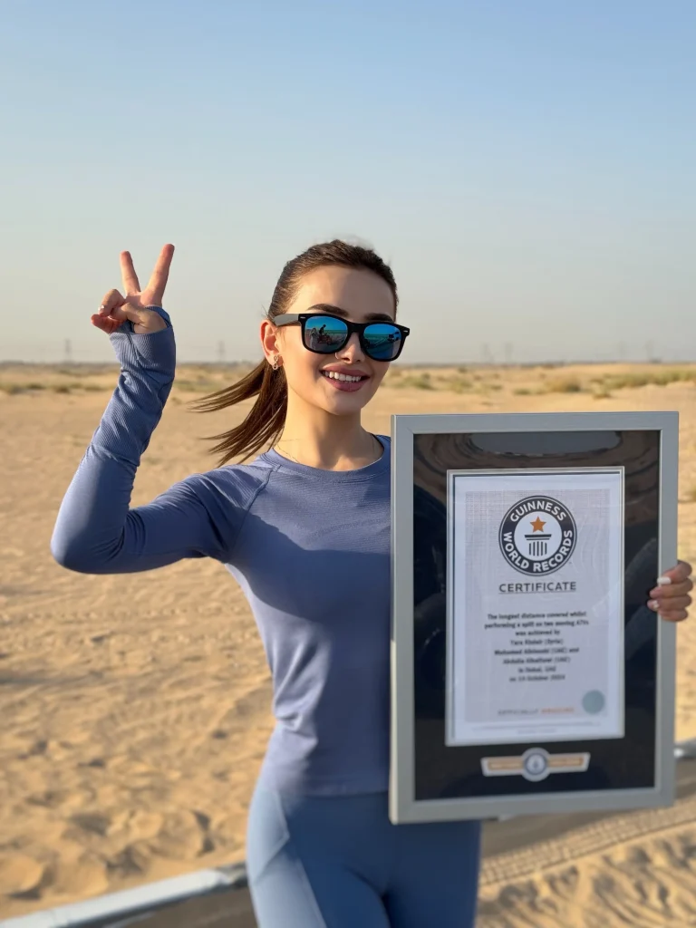 فتاة سورية تحطم رقمًا قياسيًا عالميًا في موسوعة غينيس
