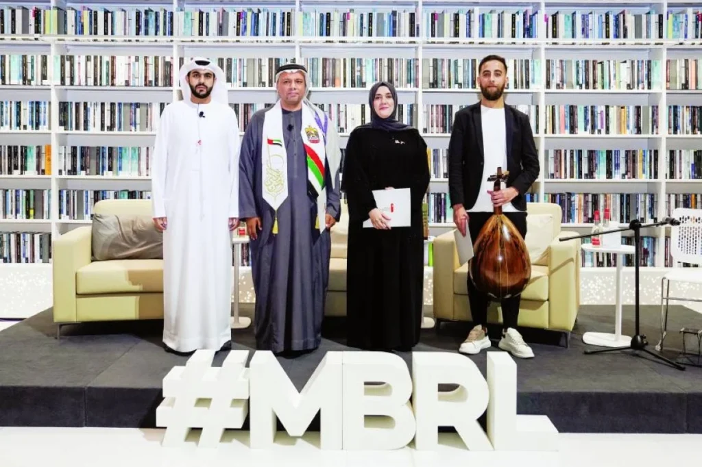 أمسية شعرية استثنائية تحتفي بشعر طلال الجنيبي في مكتبة محمد بن راشد