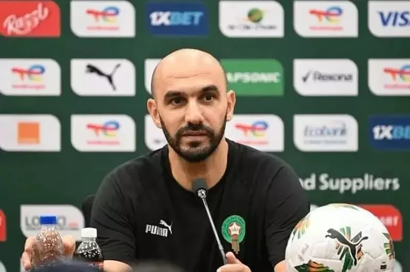 إعلان رسمي من الاتحاد المغربي عن رحيل وليد الركراكي عن أسود الأطلس 