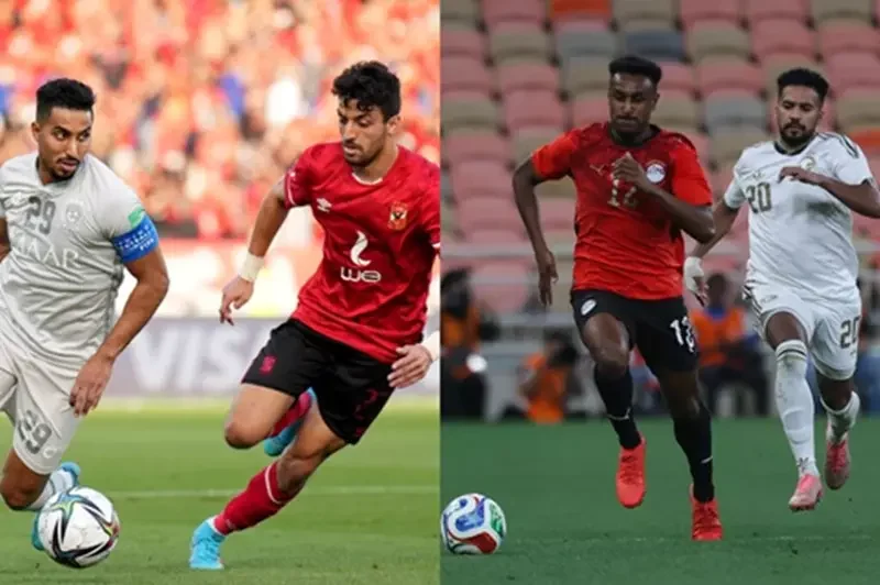 التاريخ يعيد نفسه 5 متشابهات في رباعيتي الأهلي ومصر أمام شباك السعودية 